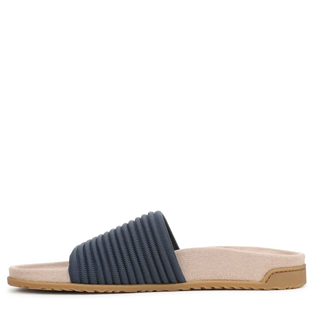 Vionic Vionic Women's Evie Knit Slide Sandals in Dark Blue - 2