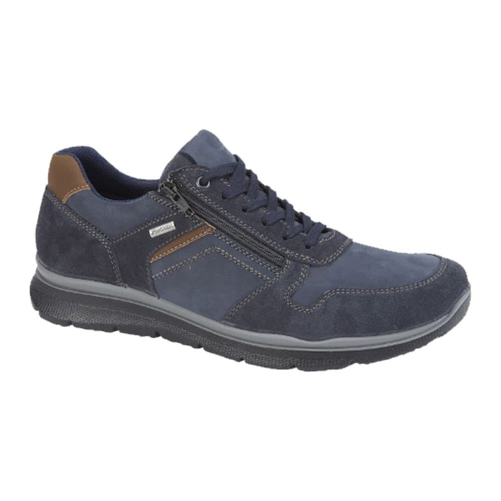 IMAC IMAC Men's Casual Leather Shoes in Navy