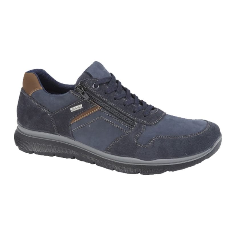 IMAC IMAC Men's Casual Leather Shoes in Navy - 1