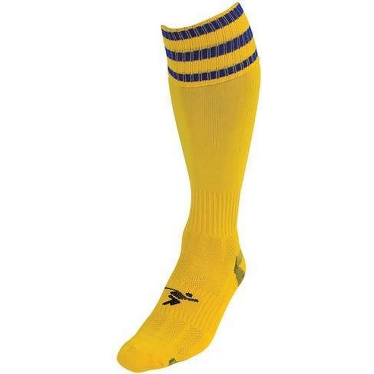 Precision Precision Men's 3 Stripe Pro Football Socks in Yellow - 1