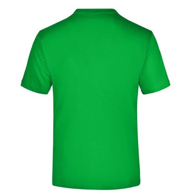 James and Nicholson James and Nicholson Men's Medium Round Neck T-Shirt in Bottle Green - 2