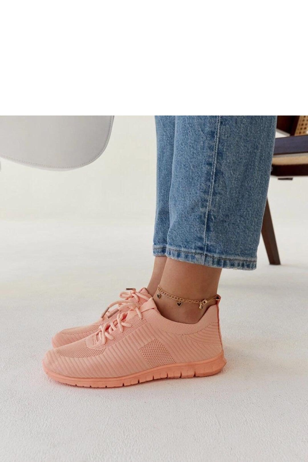 Love Lace Love Lace Women's Summer Sport Fabric Sneakers with Lightweight Rubber Sole in Pink - 4