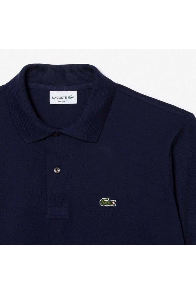 Lacoste Lacoste Men's L1212 Classic Polo Shirt Navy Blue - 2