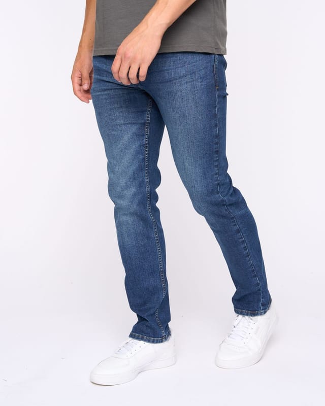 Bewley&Ritch Bewley&Ritch Abingdon Men's Slim-Fit Stretch Denim Jeans in Dark Blue - 3