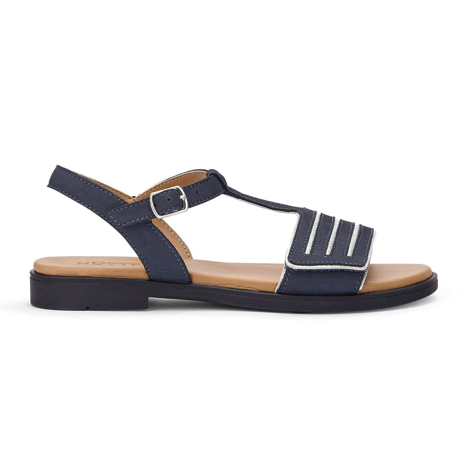 Hotter Hotter Women's Wide Fit 'Lyla' Sandals in Navy
