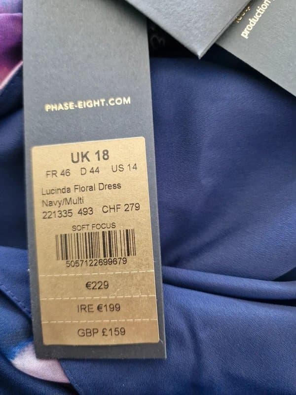 Phase Eight Phase eight size 18 bnwt gorgeous special occasion dress paid £159!