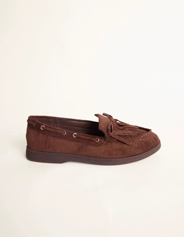 Blue Vanilla Tassel Detail Loafers - 2