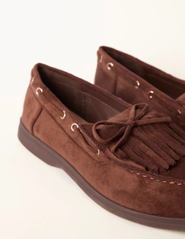Blue Vanilla Tassel Detail Loafers - 3
