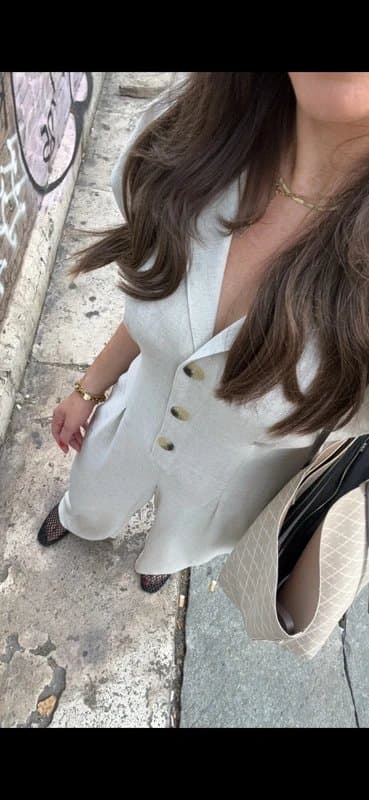 ASOS Asos linen jumpsuit size 10