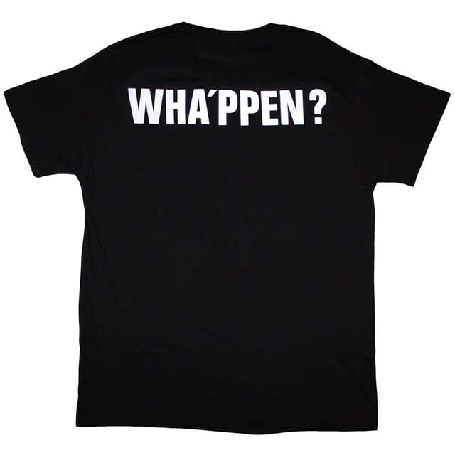 The Beat The Beat Men's Wha´ppen Back Print T-Shirt in Black - 2