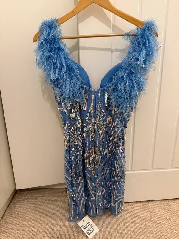 ASOS Brand new with tags ASOS Luxe embellished gemstone mini dress