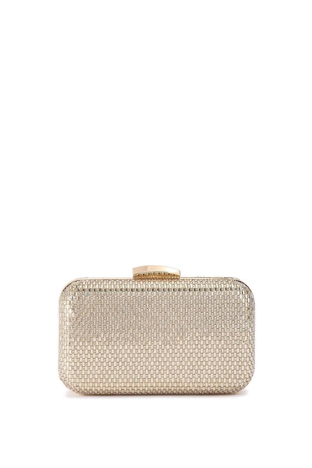 Miss KG Miss KG Women's 'Fleur Box' Bag in Gold