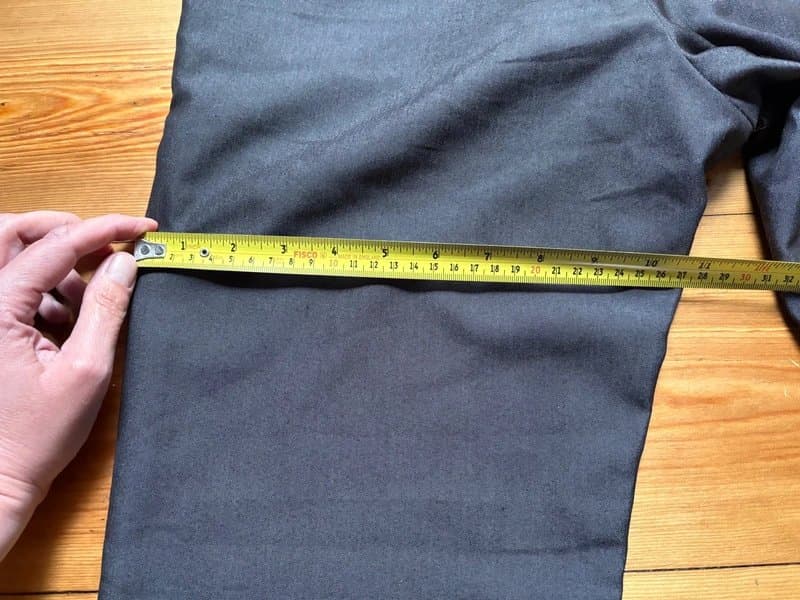 New Look Grey tailored trousers short leg