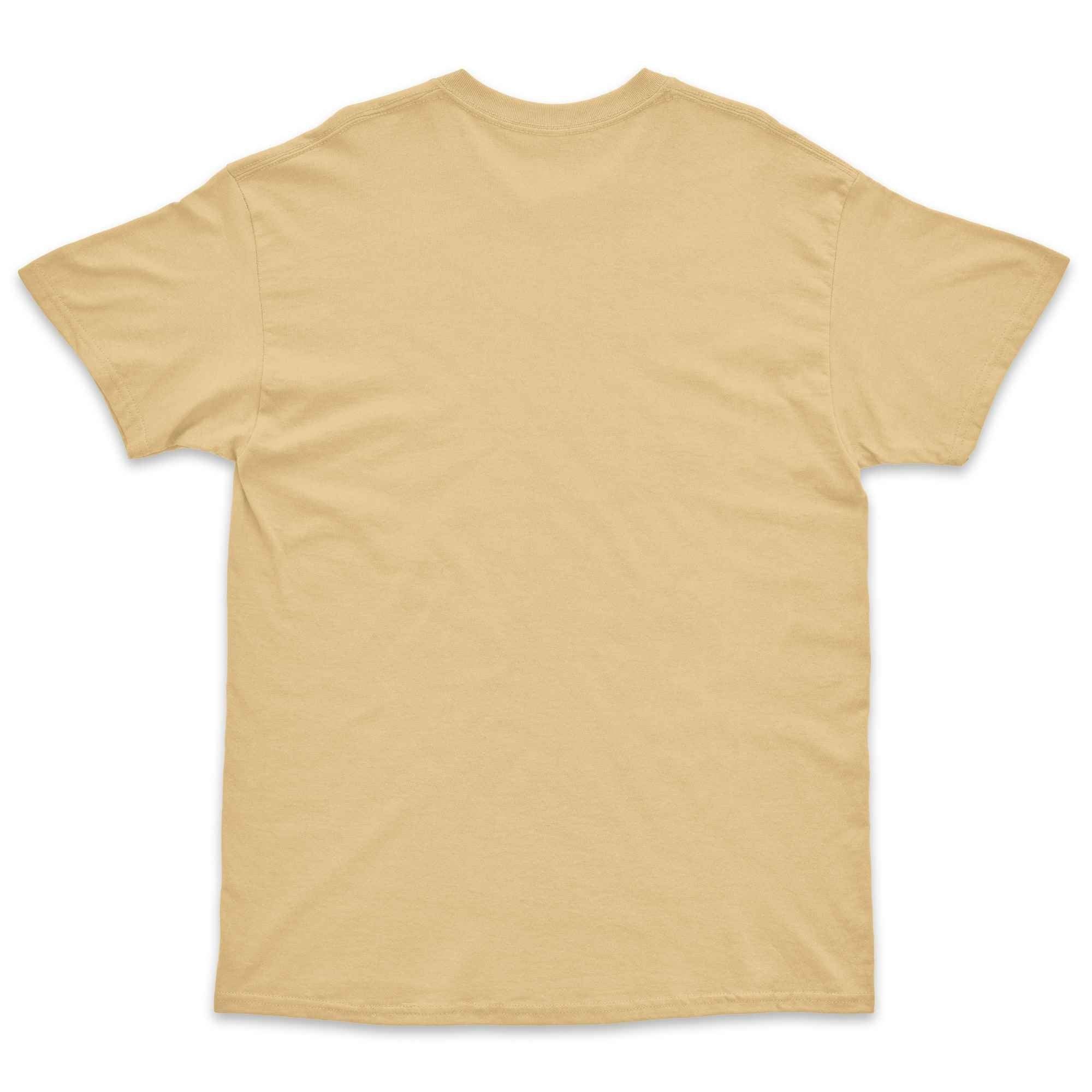 Bad Zebedee Bad Zebedee Men's Freedom Awaits T-Shirt in Light Sand - 3