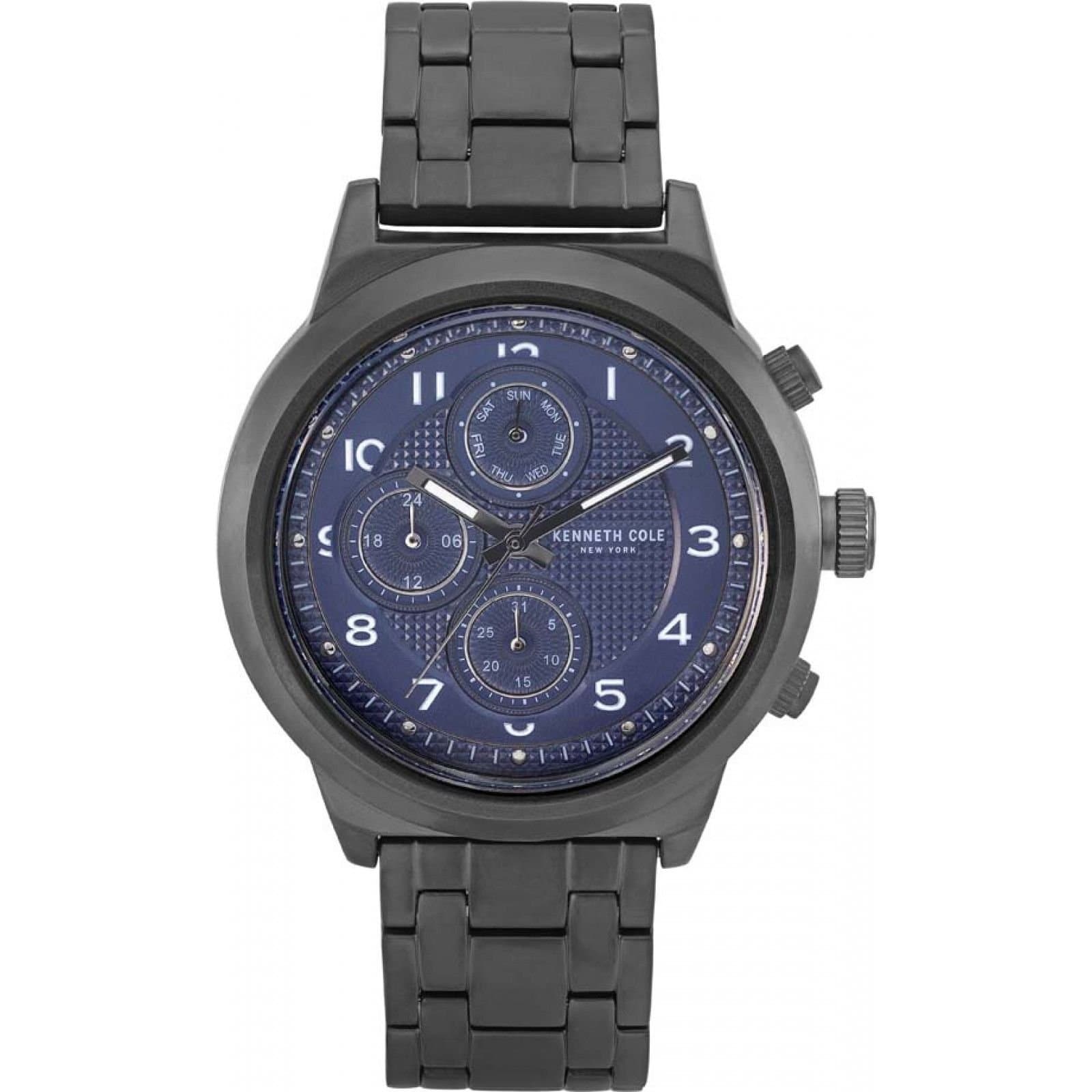 Kenneth Cole Kenneth Cole Men's KC50884004 Modern 47mm Quartz Watch in Black