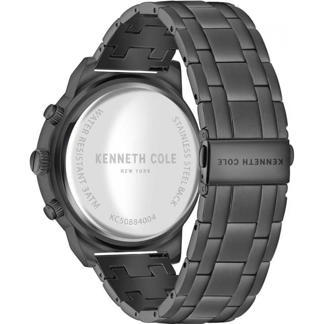 Kenneth Cole Kenneth Cole Men's KC50884004 Modern 47mm Quartz Watch in Black - 3