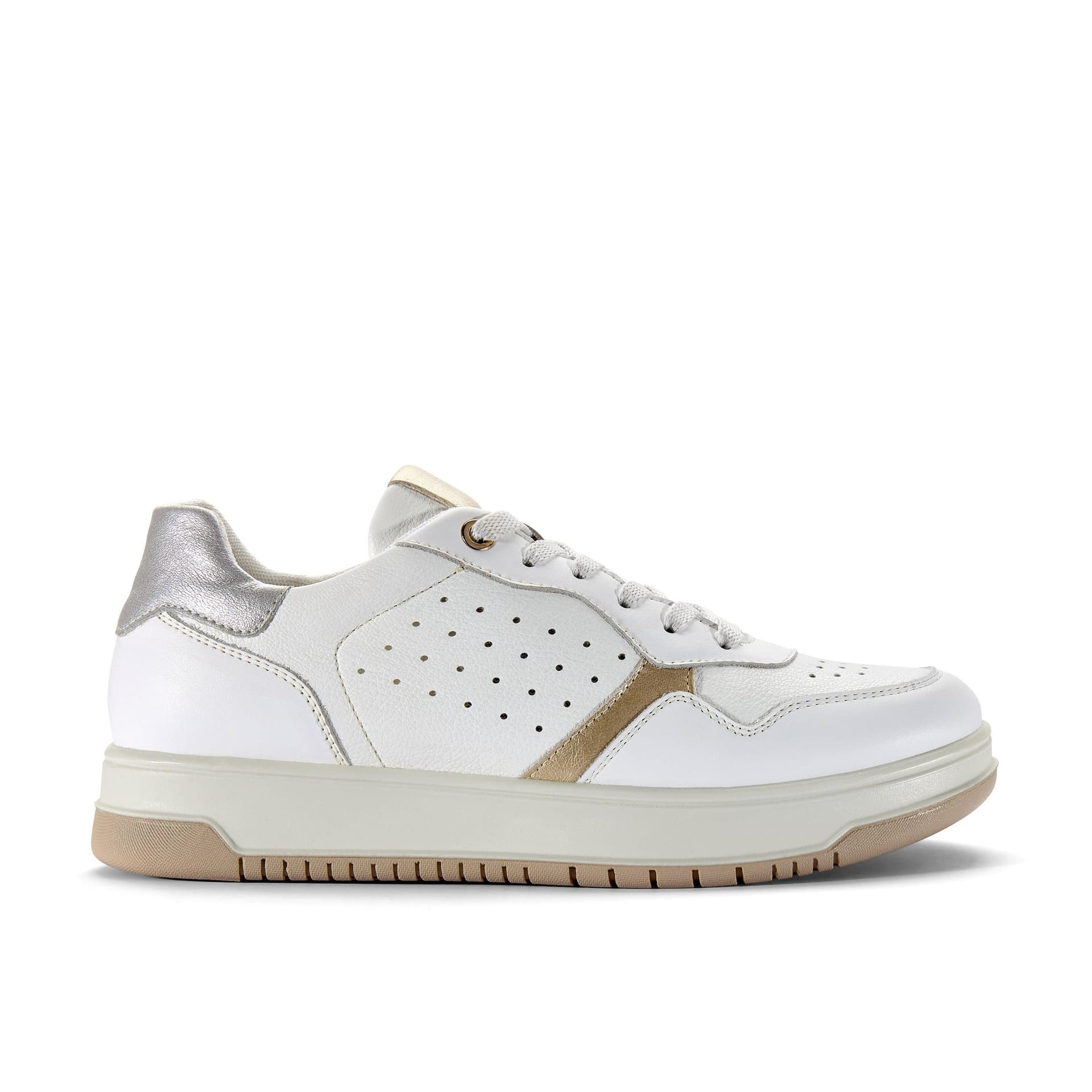 Clarks Clarks Women's Hartridge Walk White Combination Trainers