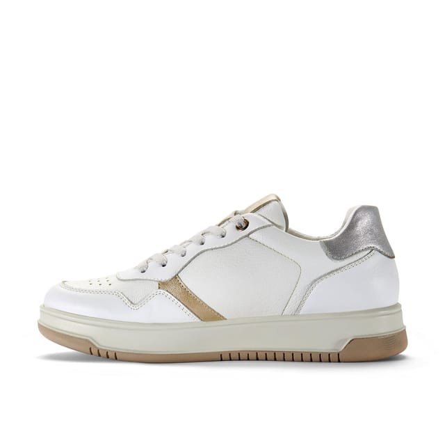 Clarks Clarks Women's Hartridge Walk White Combination Trainers - 2