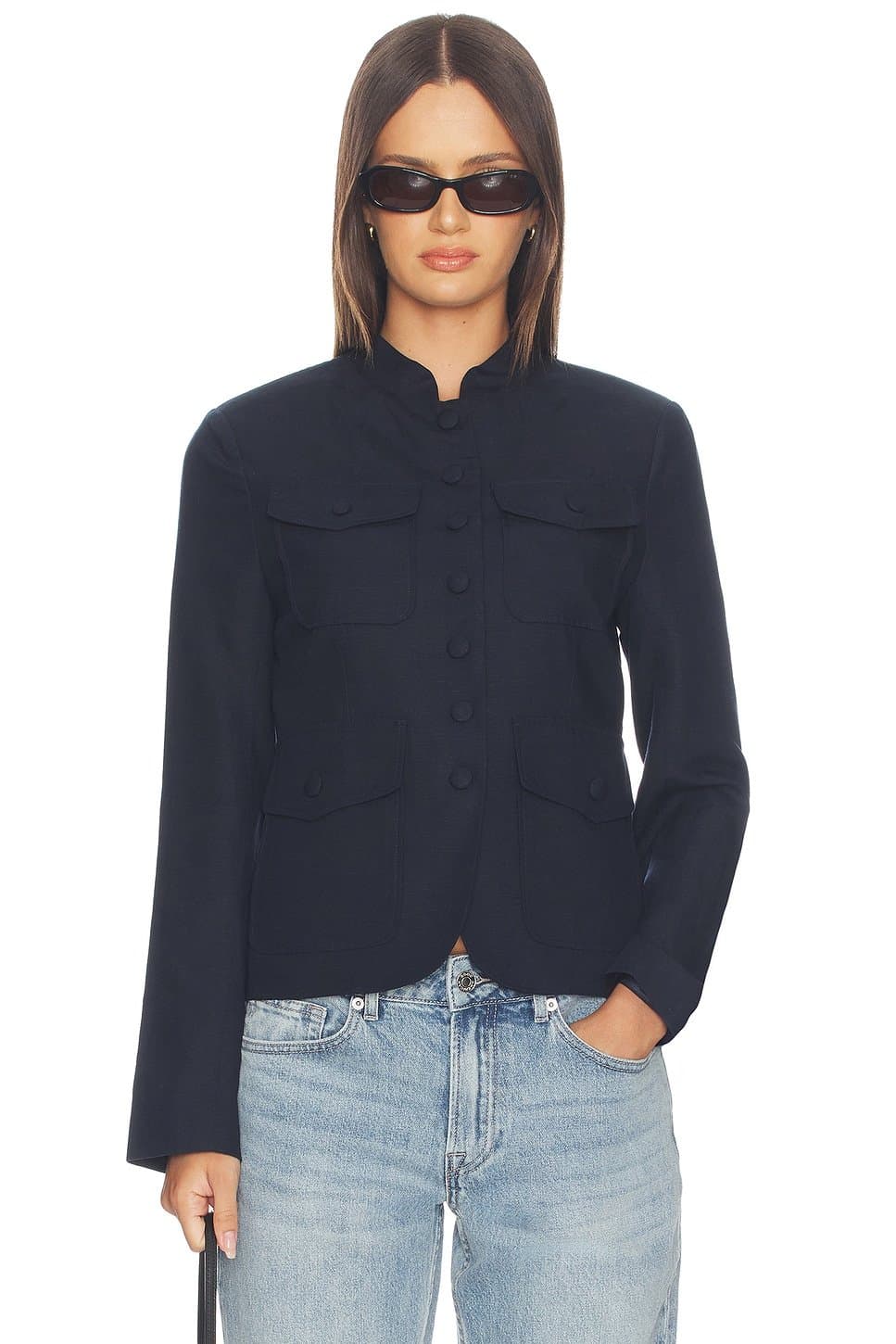 revolve Mercer Linen Blazer