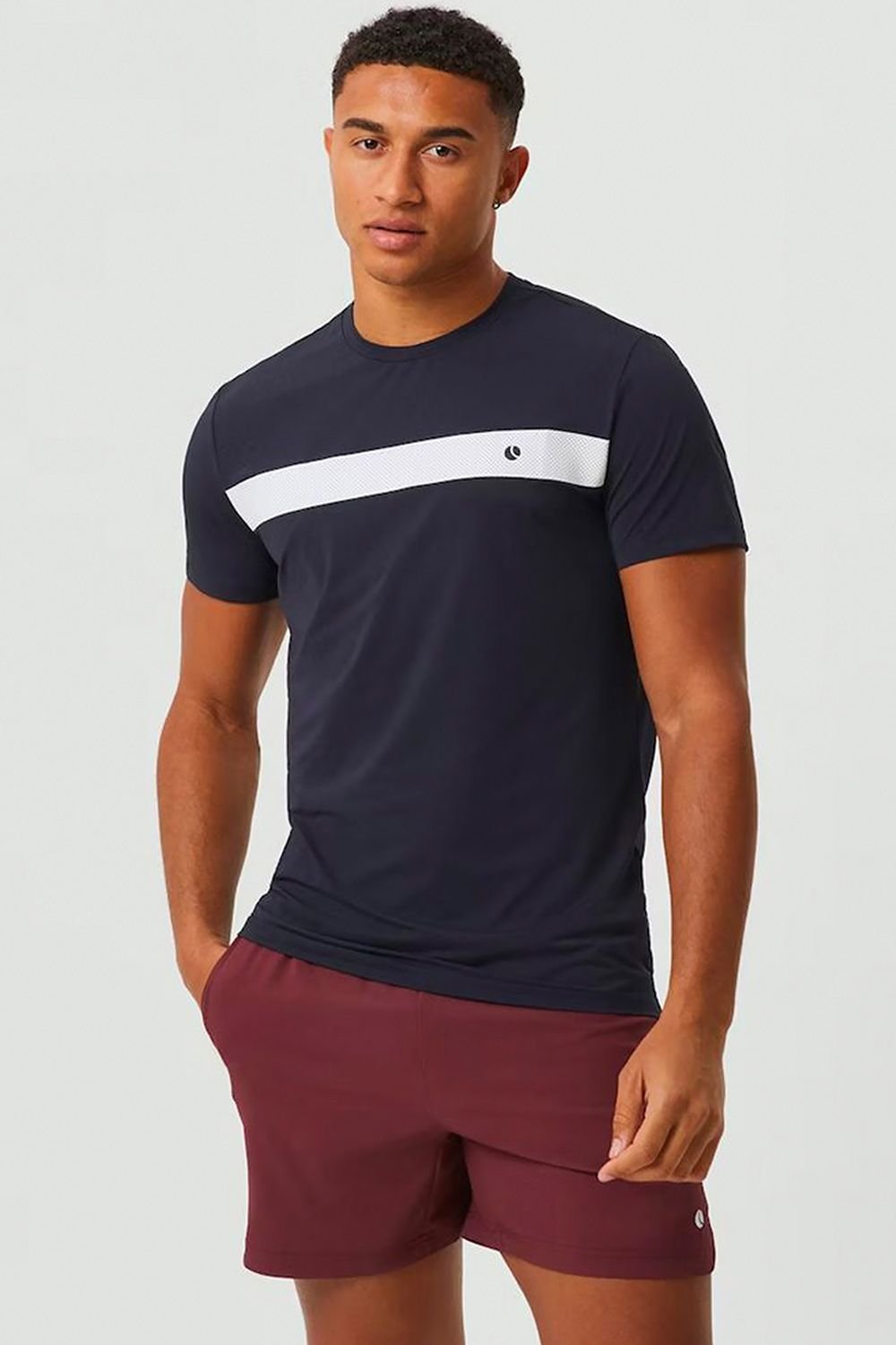 Bjorn Borg Bjorn Borg Men's Ace Lightweight Performance Tennis Style T-shirt in Blue - 3