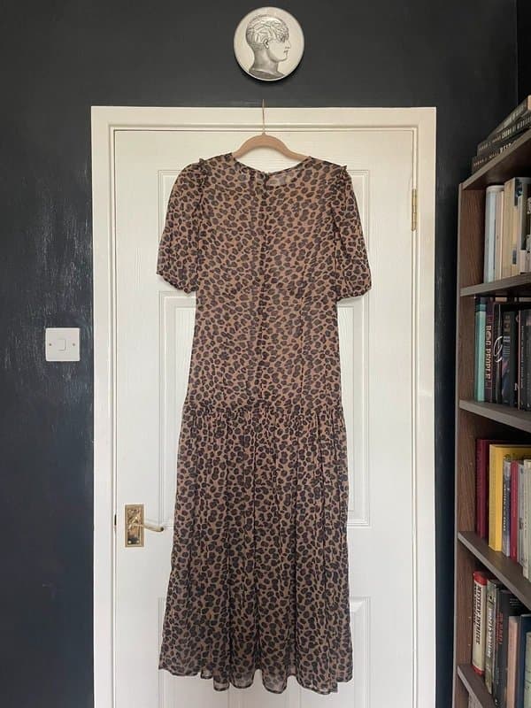 Never Fully Dressed Never fully dressed mesh leopard print dress