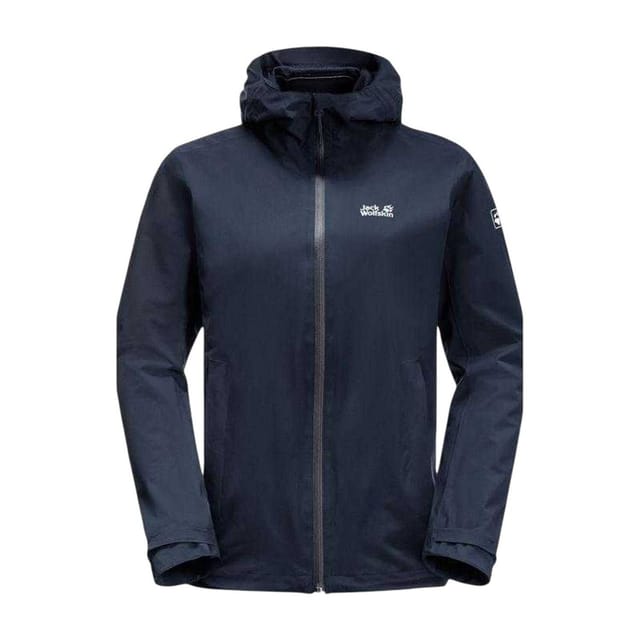 Jack Wolfskin Jack Wolfskin Women's Pack & Go Waterproof Jacket in Dark Grey - 2