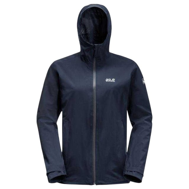 Jack Wolfskin Jack Wolfskin Women's Pack & Go Waterproof Jacket in Dark Grey - 3