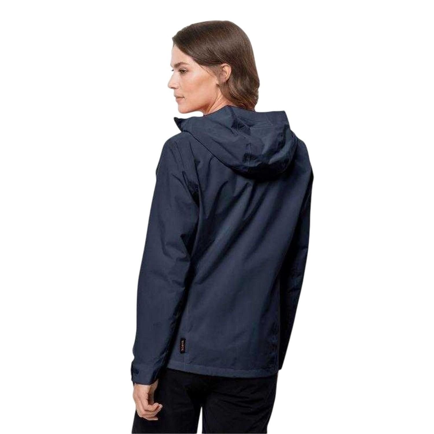 Jack Wolfskin Jack Wolfskin Women's Pack & Go Waterproof Jacket in Dark Grey - 4