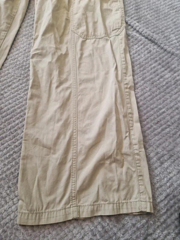 Topshop Size 12 top flared cargo trousers