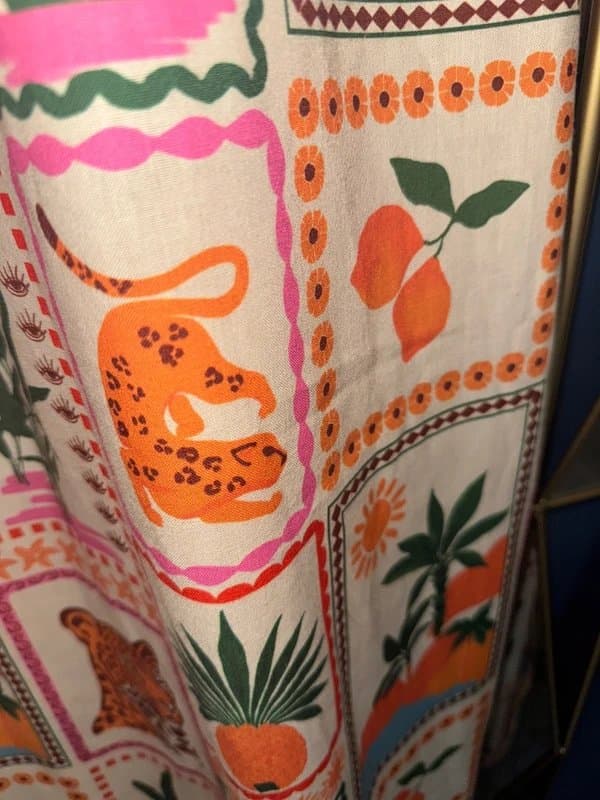 Vero Moda Tiger Tropical Summer Maxi Dress Size L/12 NEW