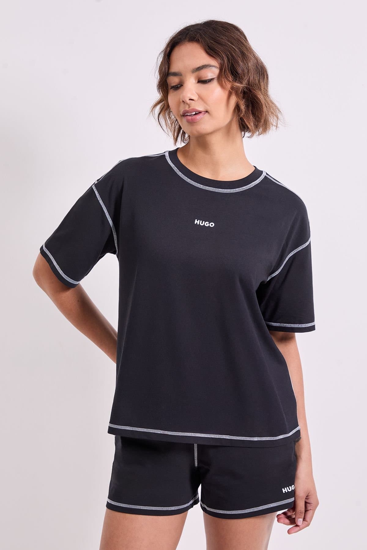 HUGO Hugo Women's Nite Lounge Set Black
