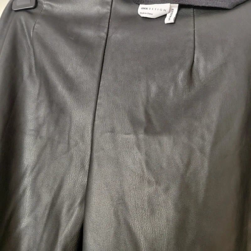 ASOS Leather look trousers