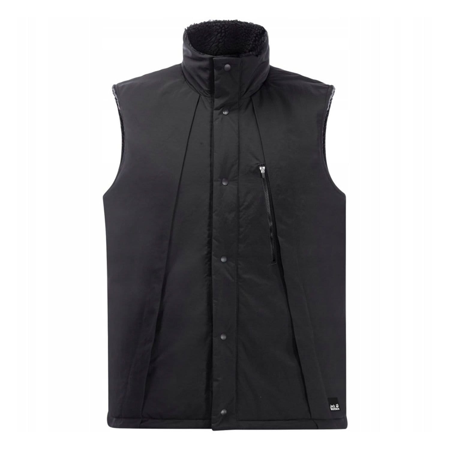 Jack Wolfskin Men's Alex Gilet in Black