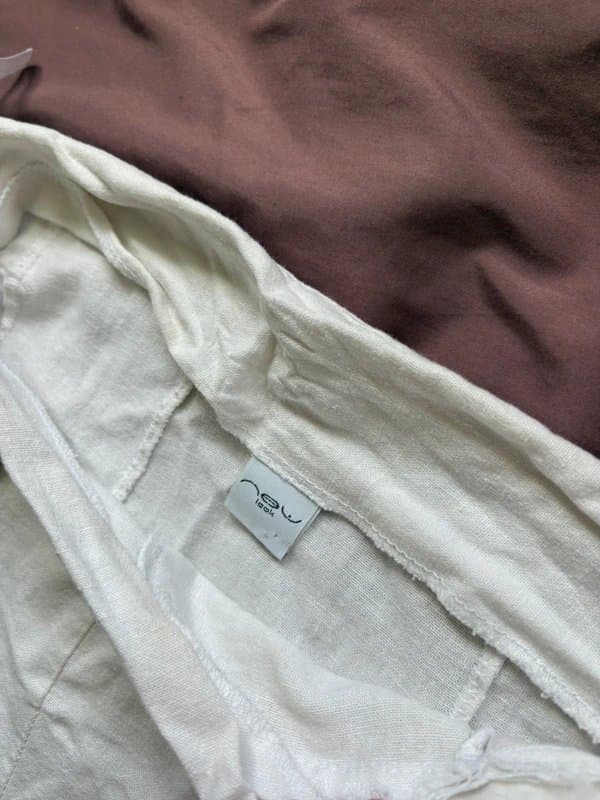 New Look Newlook old label white skirt