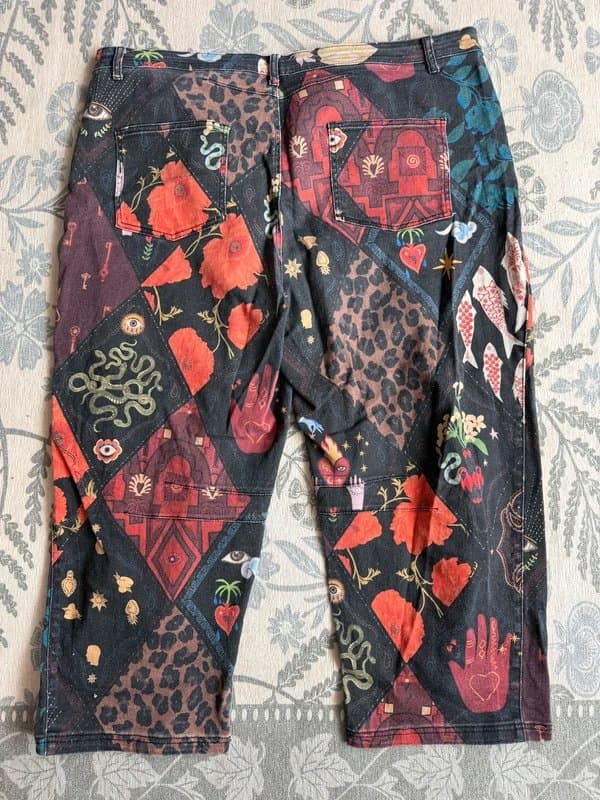 Never Fully Dressed Never Fully Dressed Barrel Jean uk24 Night garden