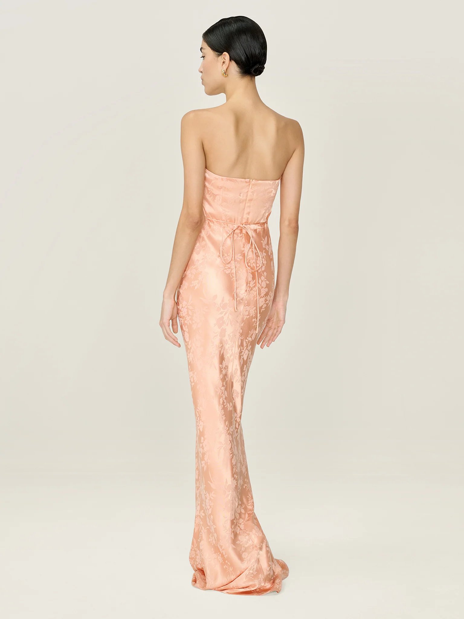 OMNES Amdra Jacquard Dress in Prairie Sunset - 2