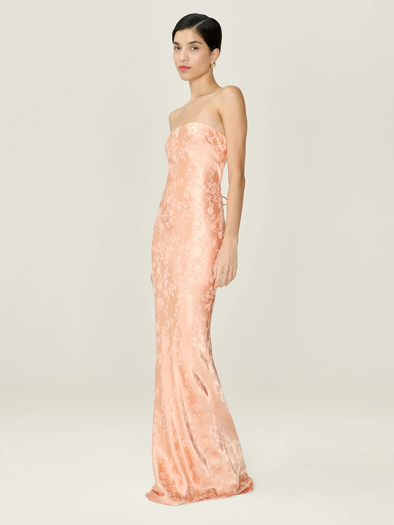 OMNES Amdra Jacquard Dress in Prairie Sunset - 3