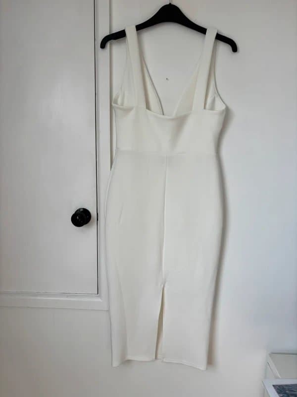 ASOS White ASOS Midi Dress