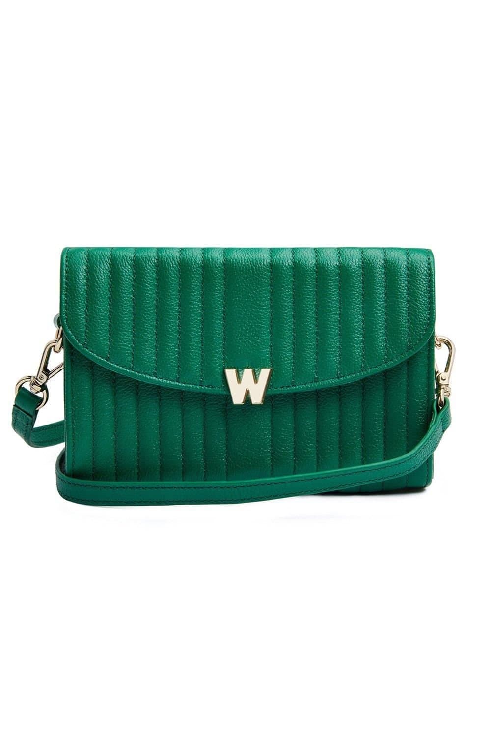 Wolf WOLF Women's Mimi Crossbody Bag in Dark Green