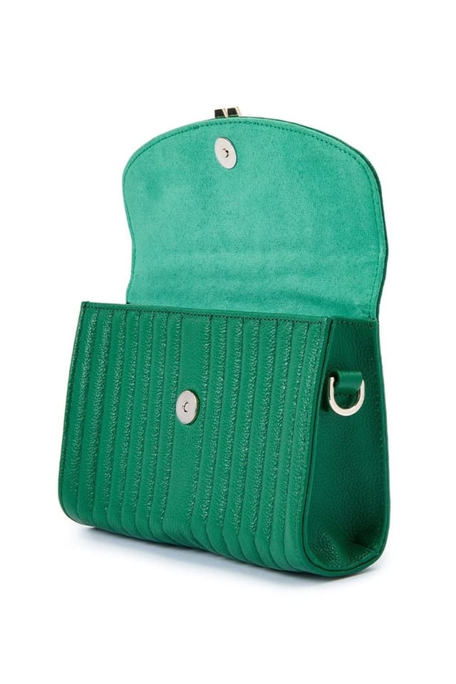 Wolf WOLF Women's Mimi Crossbody Bag with Wristlet in Dark Green - 2