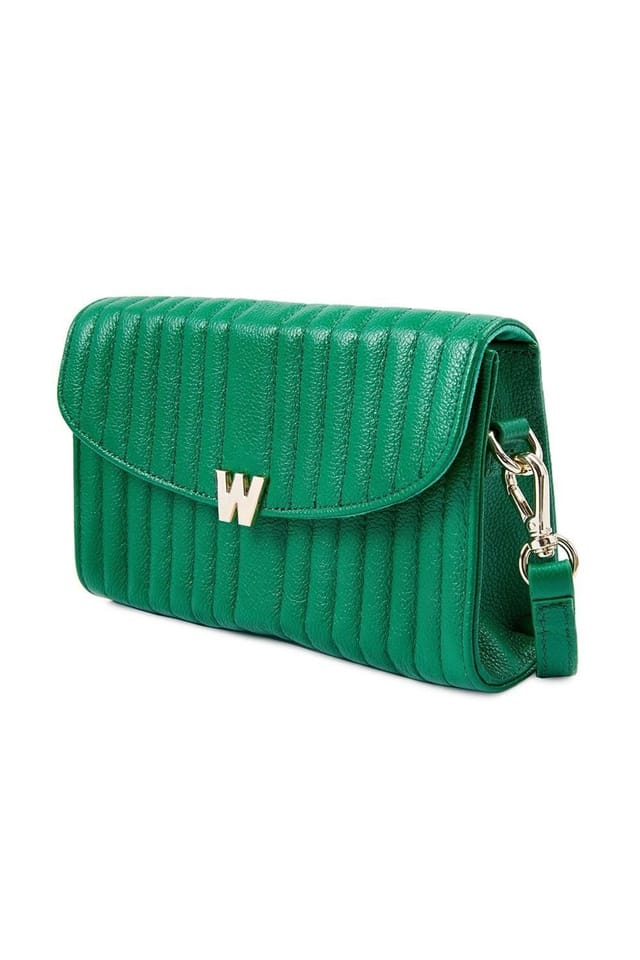 Wolf WOLF Women's Mimi Crossbody Bag with Wristlet in Dark Green - 3