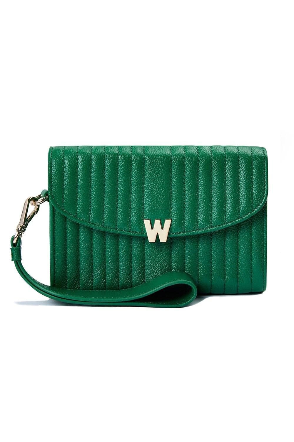 Wolf WOLF Women's Mimi Crossbody Bag with Wristlet in Dark Green - 4