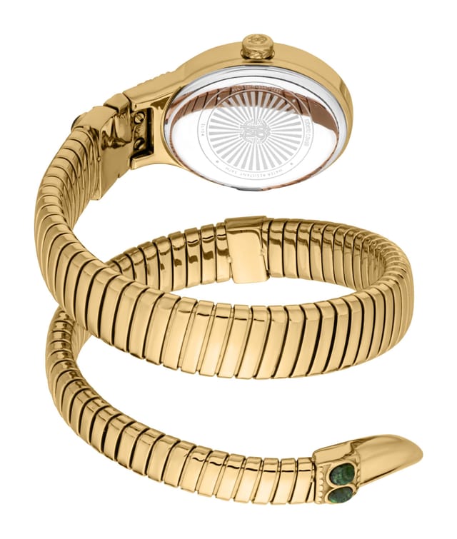 Roberto Cavalli Roberto Cavalli Women's Snake Stainless Steel Gold watch - 2