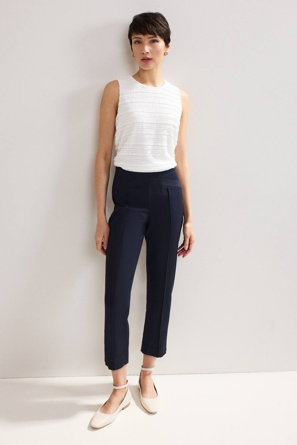 Phase Eight Phase Eight Women's Miah Stretch Trouser in Dark Navy - 4