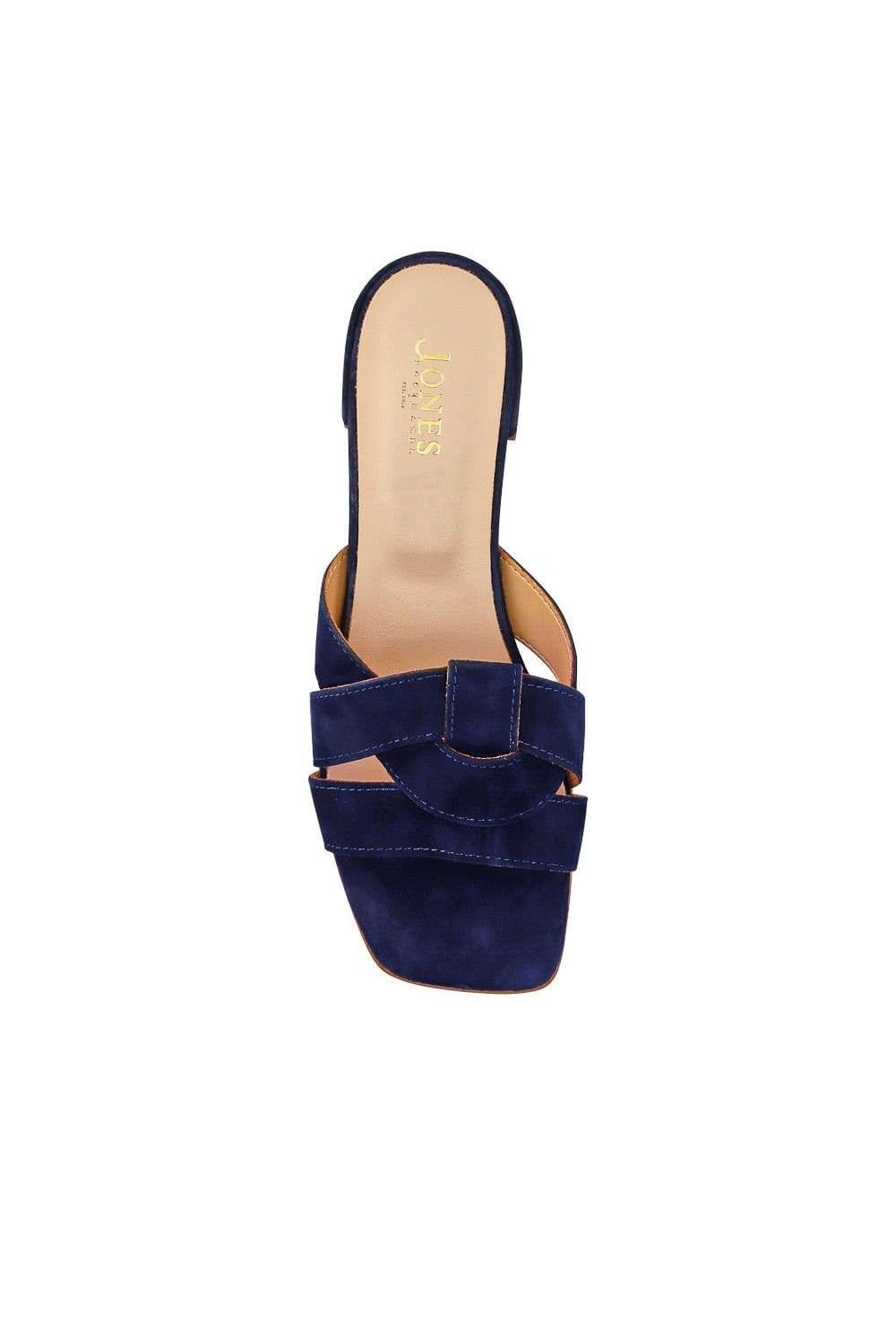 Jones Bootmaker Jones Bootmaker Women's Genesis Smart Leather Mules in Navy - 4