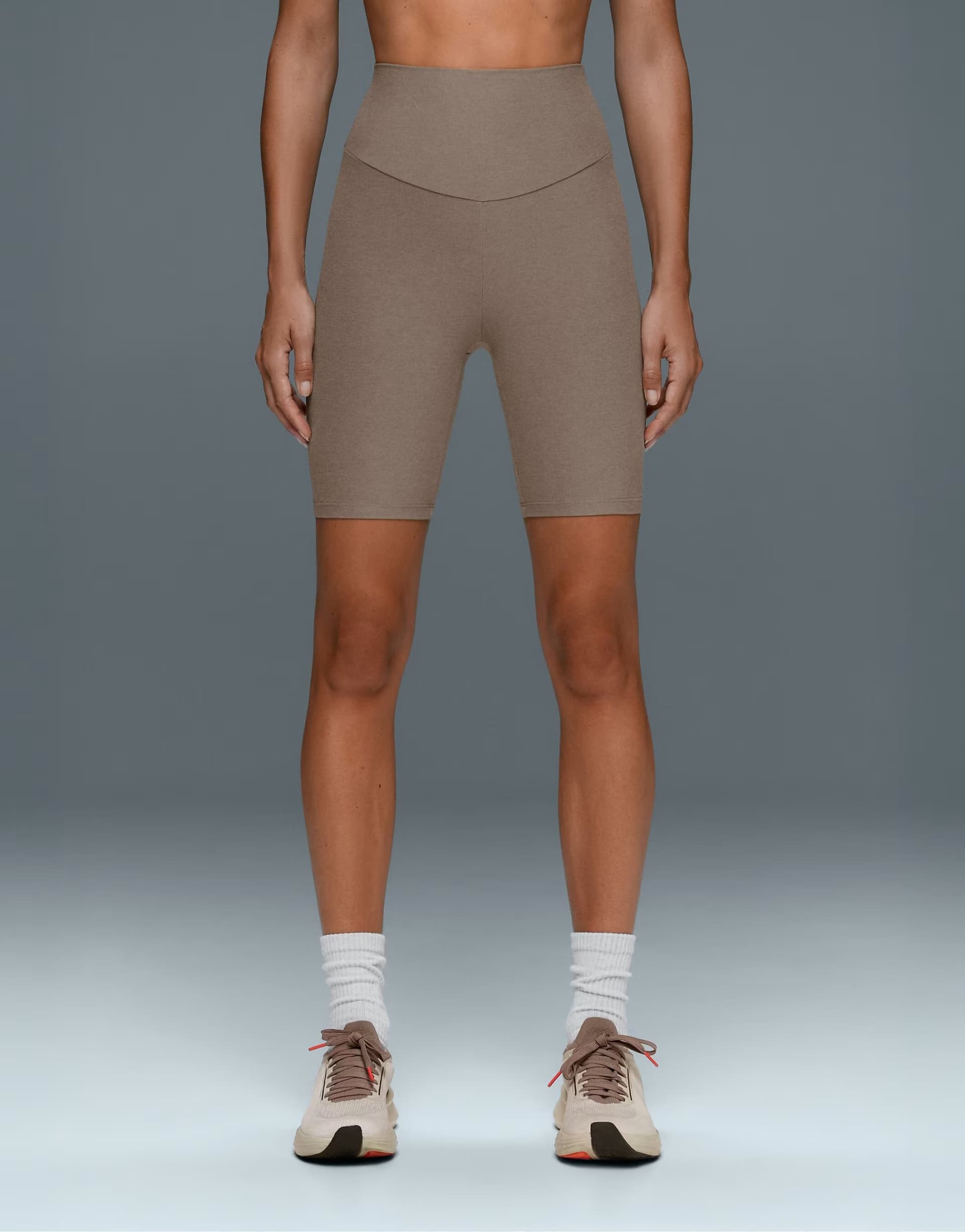 ASOS OYSHO Comfortlux high-rise 20cm short leggings in brown