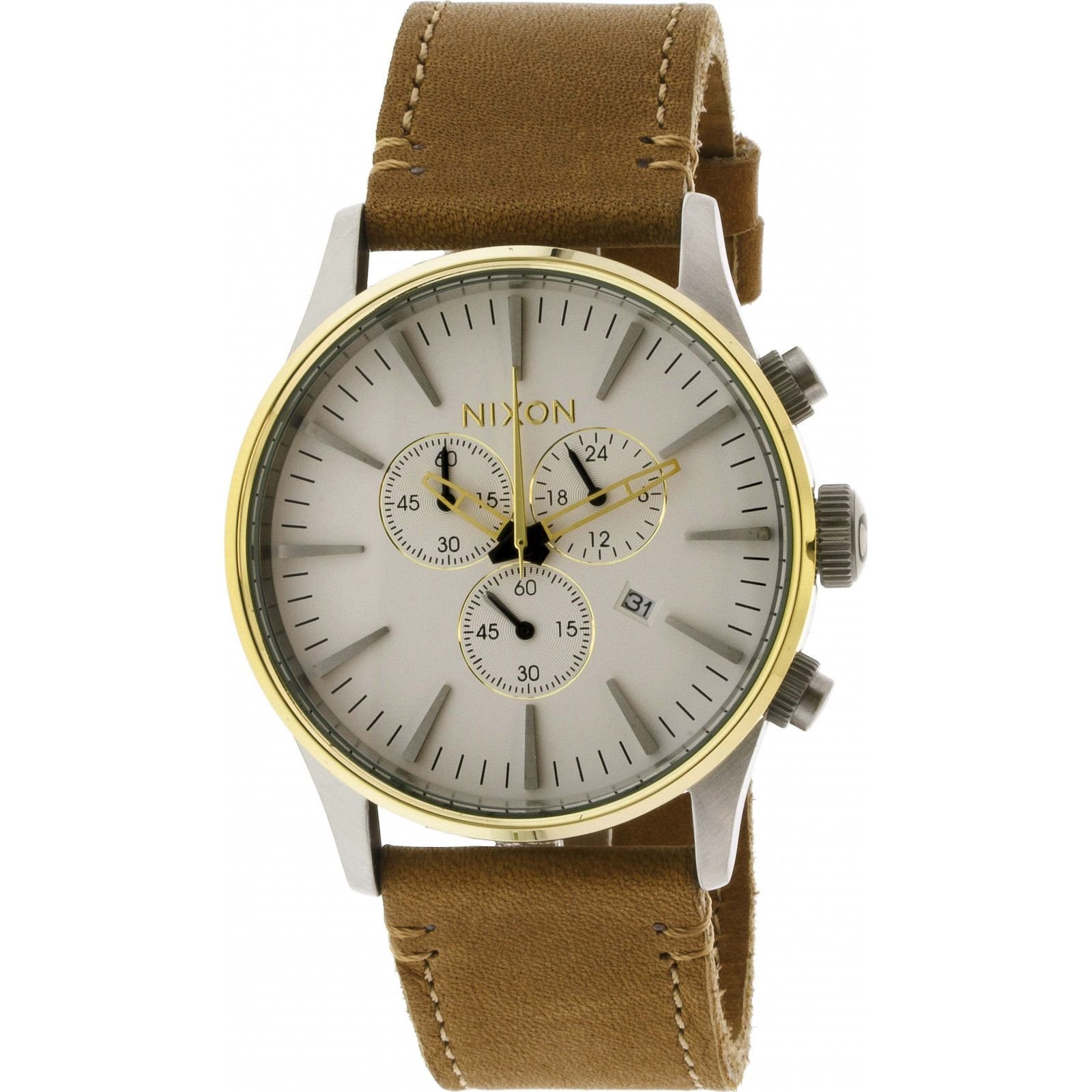 Nixon Nixon Men's A4052548 42mm Quartz Watch in Brown - 1