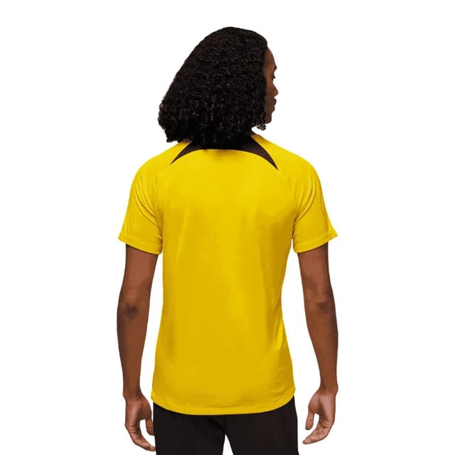 Nike Nike Men's Academy Pro Paris Saint Germain FC Short-Sleeved T-Shirt in Yellow - 2