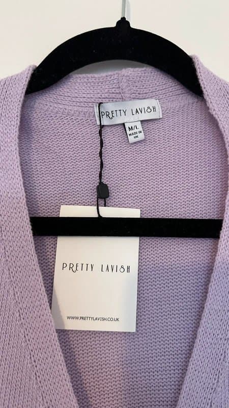 Pretty Lavish Pretty Lavish wrap cardigan dress