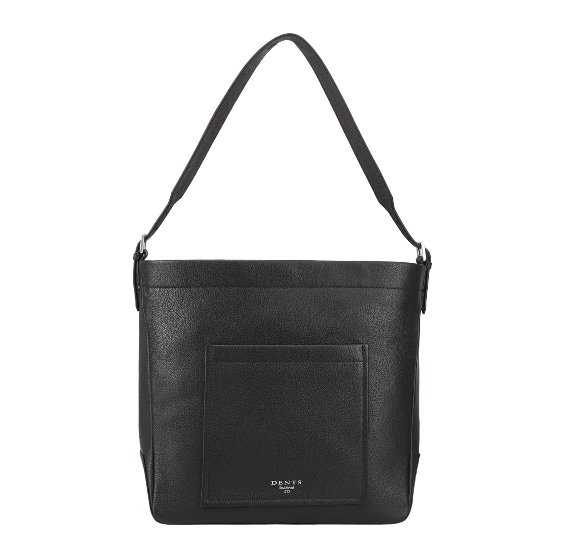 Dents Dents Women's Savile Leather Shoulder Bag in Black